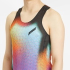 SOAR Men's Race Vest in Black Rainbow Dot