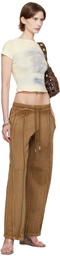 Eckhaus Latta Brown 'El Sweatpant' Lounge Pants