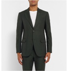 Berluti - Green Slim-Fit Cotton, Mohair and Wool Blend Suit Jacket - Men - Green