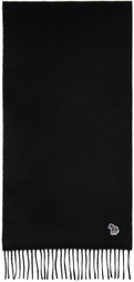 PS by Paul Smith Black Zebra Scarf