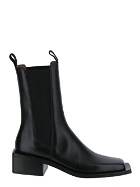 Marsell Pannello Black Ankle Boots