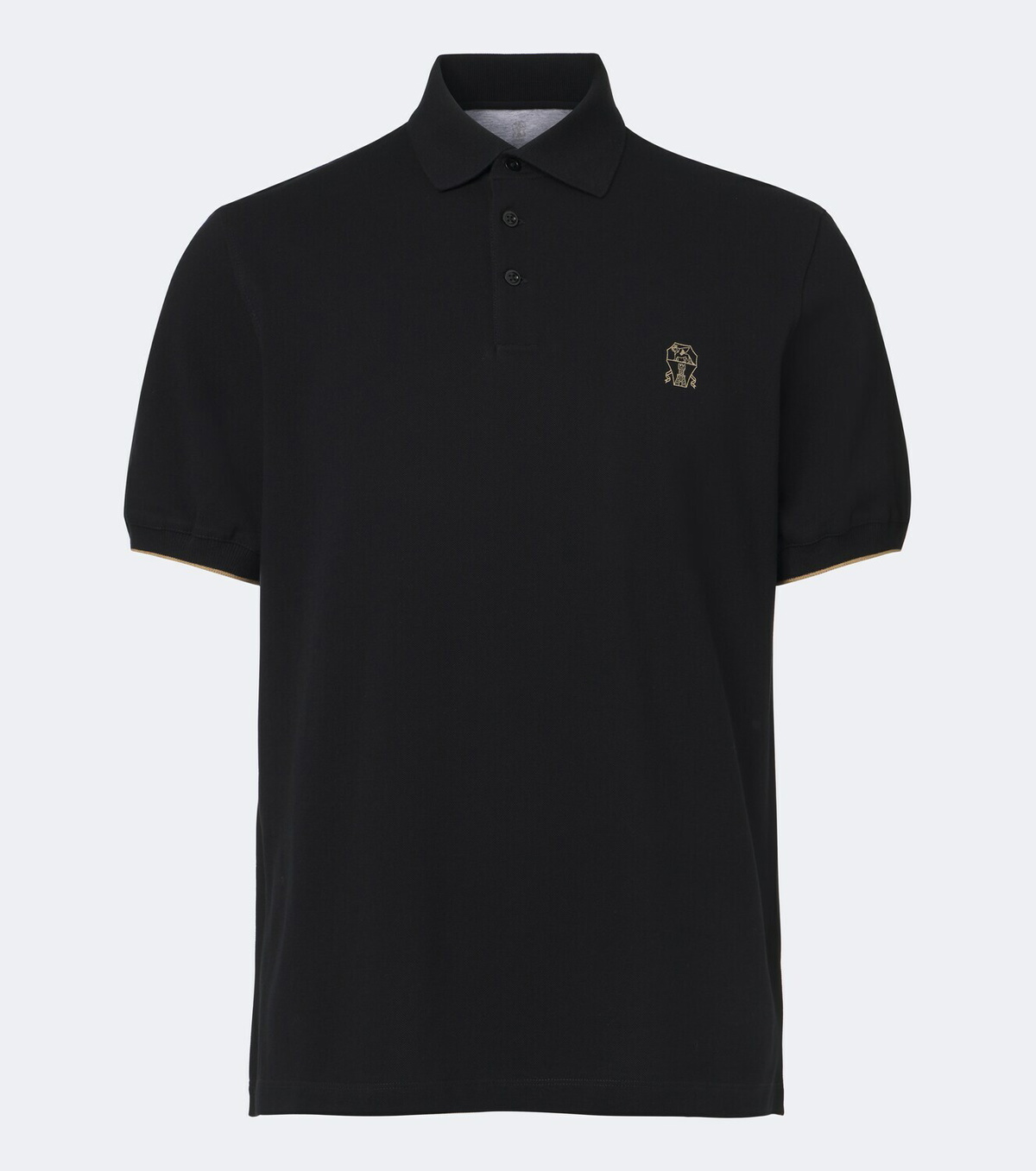 Brunello Cucinelli Cotton piqué polo shirt