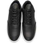 Filling Pieces Black Low Plain Sneakers