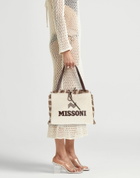Missoni Womens Handbag Ivory