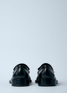 Jil Sander Ruched Leather Loafers