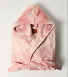 Missoni Marea chevron cotton terry bathrobe