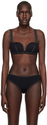 La Perla Black Wireless Bikini Top