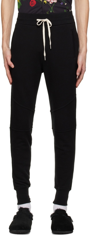 Photo: John Elliott Black Tapered Lounge Pants