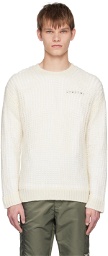 Helmut Lang Off-White Layered Sweater