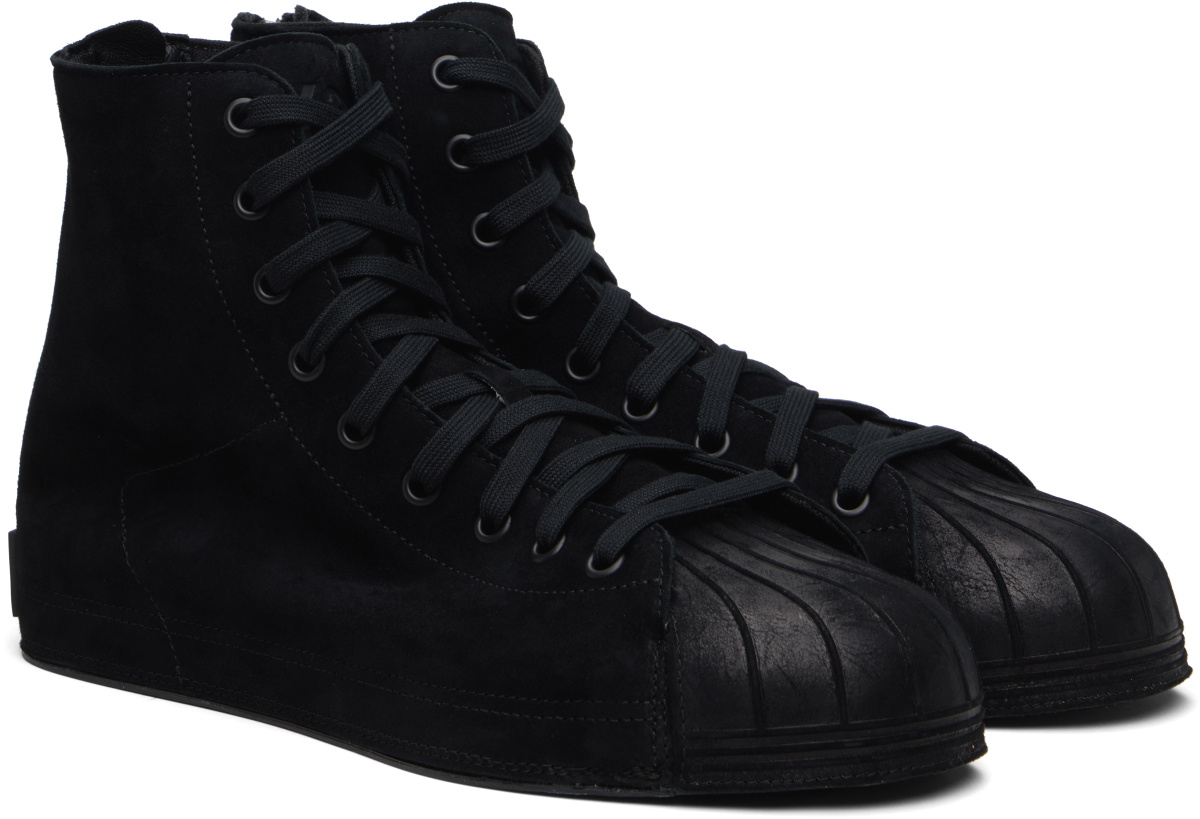 Y-3 Black Nizzastar Hi Sneakers