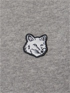 MAISON KITSUNÉ Tonal Fox Head Patch Comfort Sweatshirt