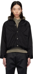 Taiga Takahashi Black Lot.309 Buckle-Backed Jacket