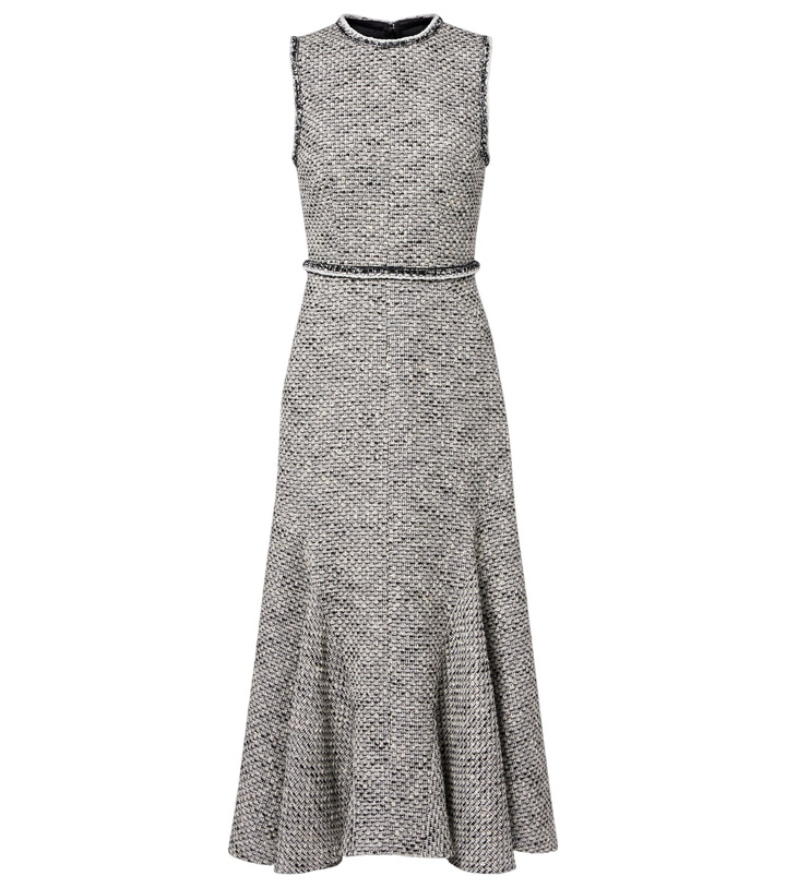 Photo: Safiyaa Andrea tweed midi dress