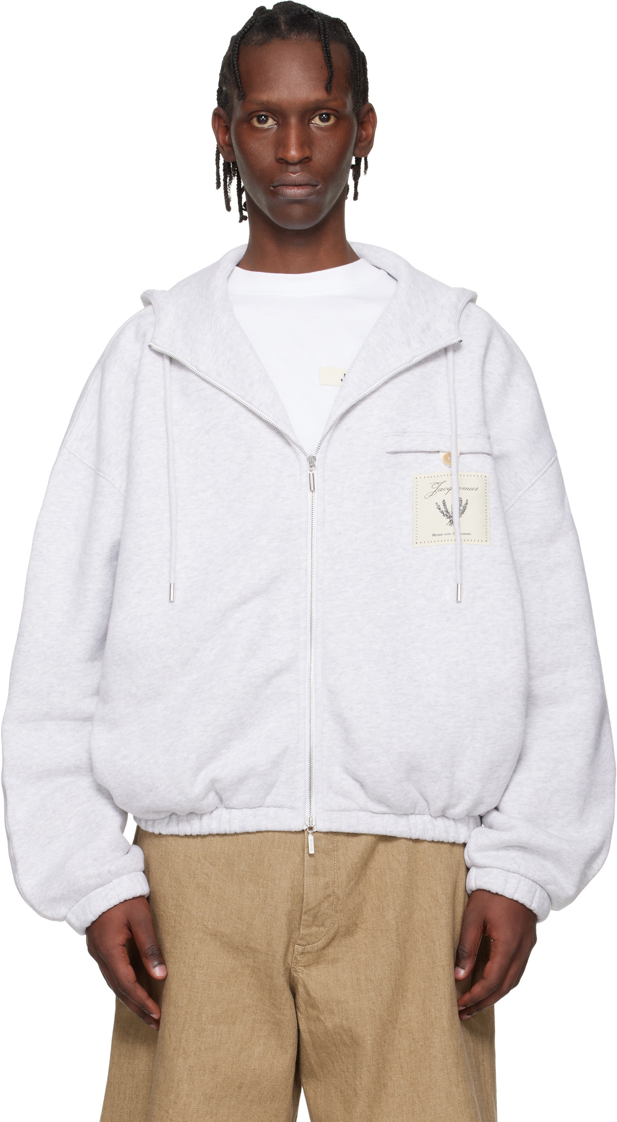 Jacquemus Le Chouchou zip upパーカー Jacquemus - Le Hoodie Zip