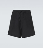 Umit Benan Julian linen and cotton shorts