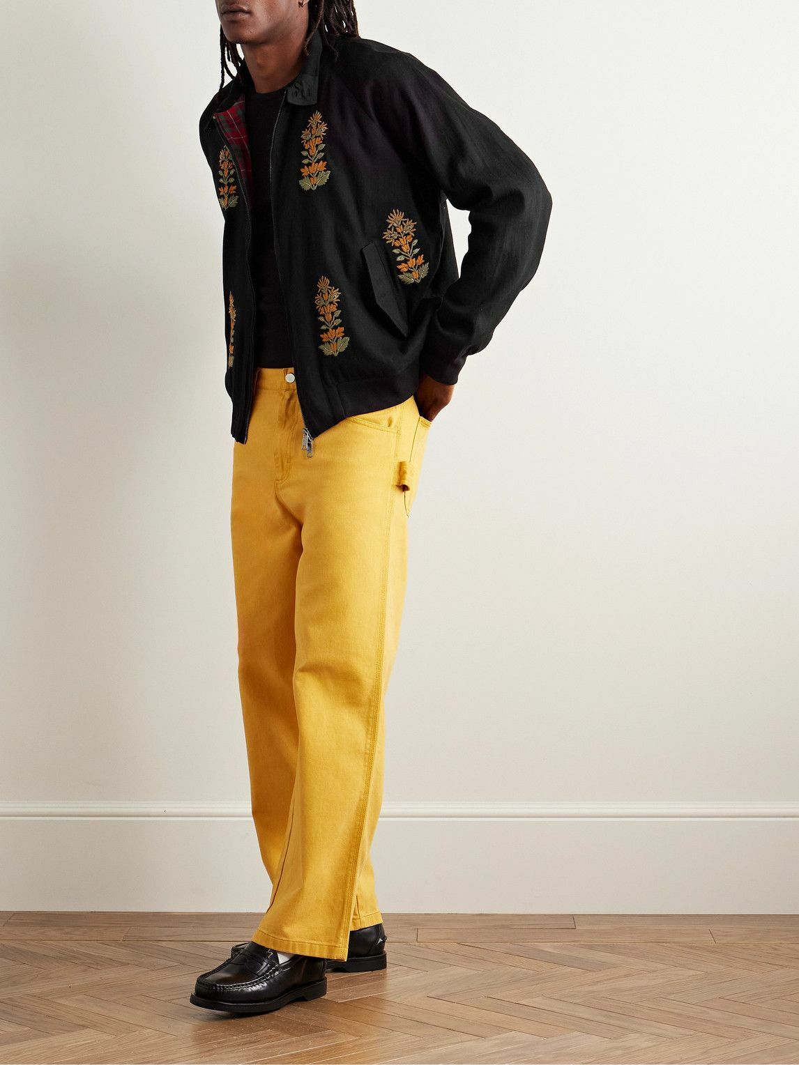Kartik Research - Baracuta Embellished Embroidered Herringbone