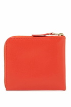 COMME DES GARCONS WALLET zip around wallet portfolio Red