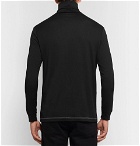 Theory - Slim-Fit Cotton and Cashmere-Blend Rollneck T-Shirt - Black