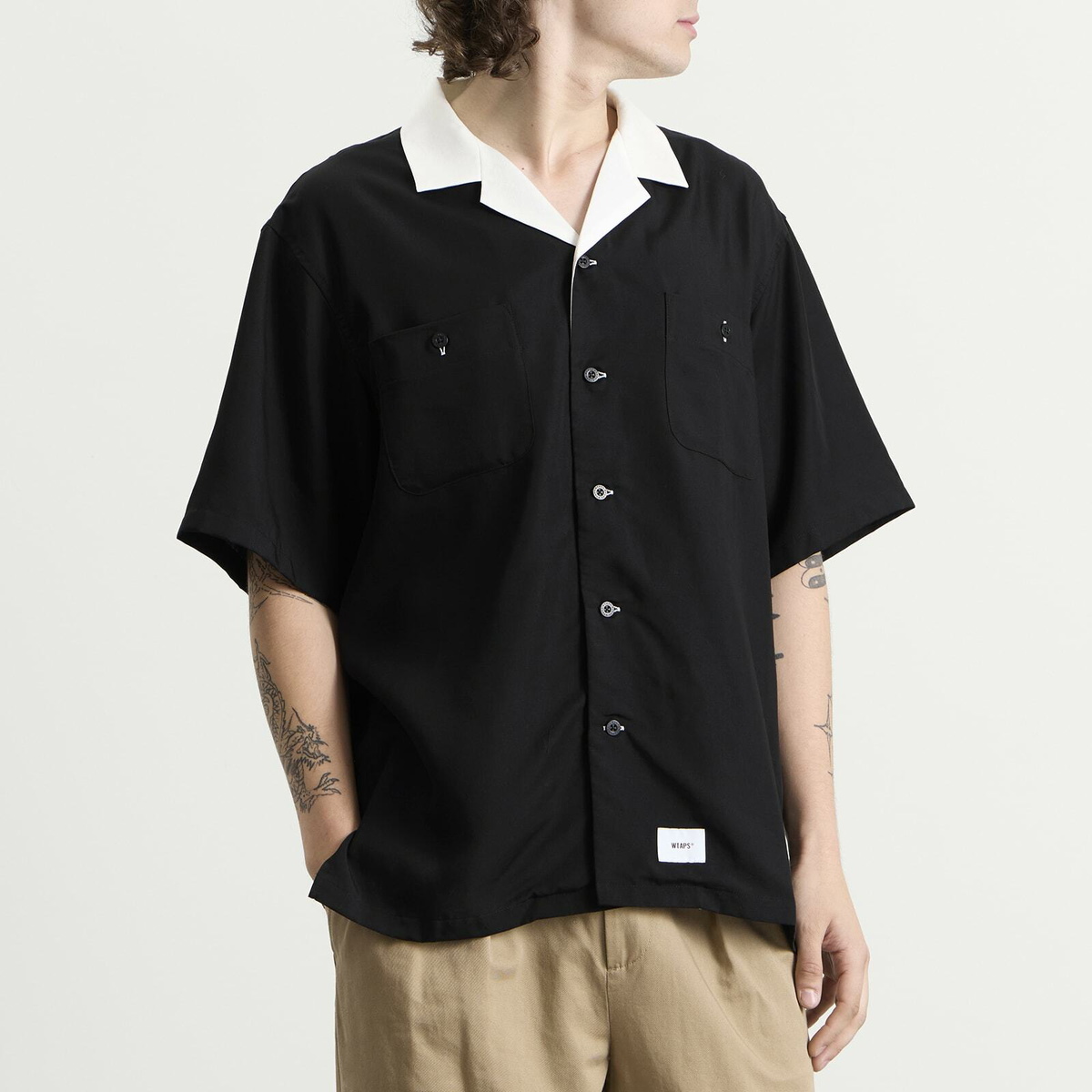 WTAPS Men's Kingpin 02 Ss in Black