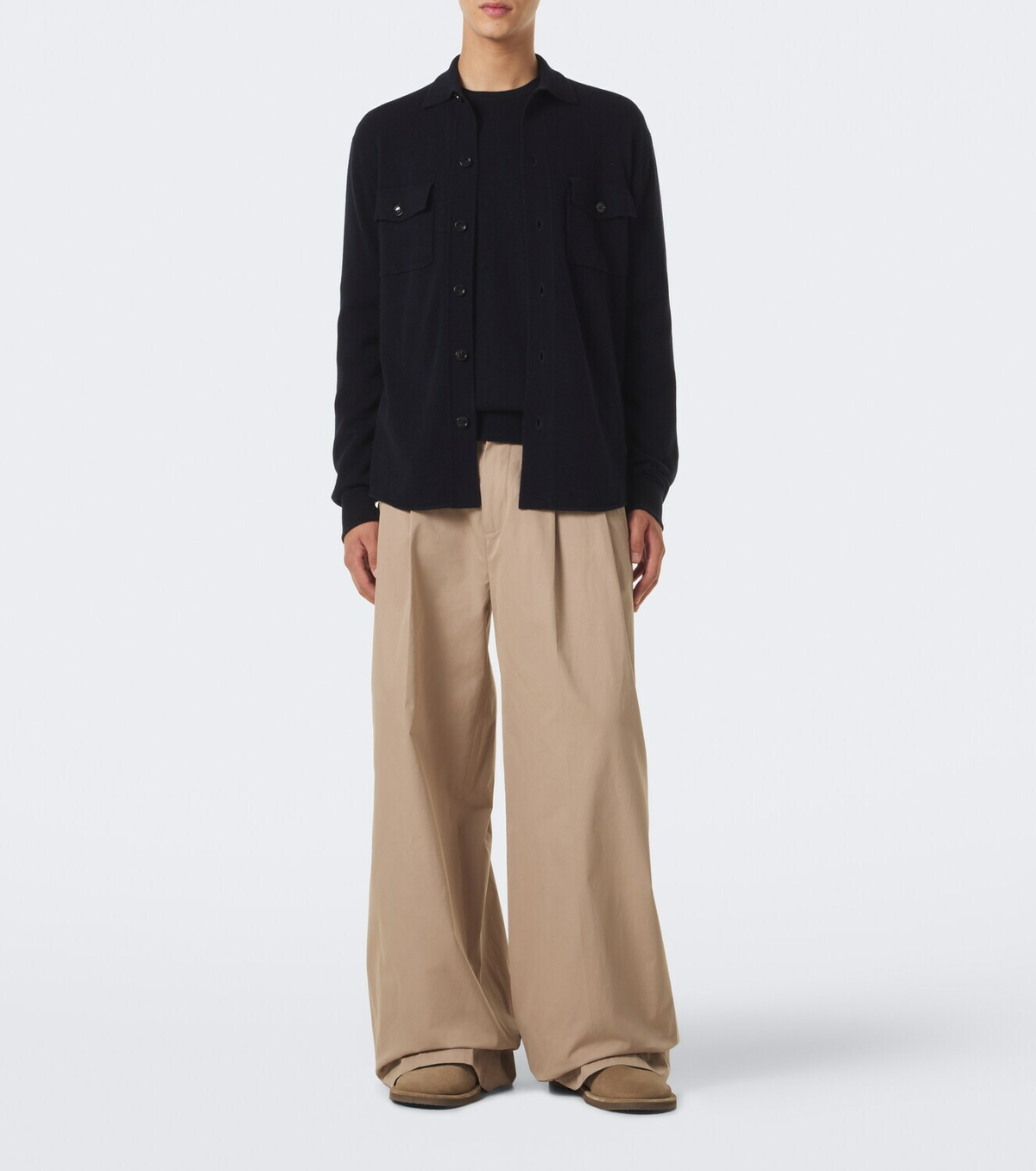Allude Wool and cashmere sweater