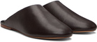 A.P.C. Brown 'Les Mules' Slip-on Loafers
