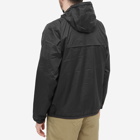 K-Way Men's Le Vrai 3.0 Leon Popover Packable Anorak in Black Pure