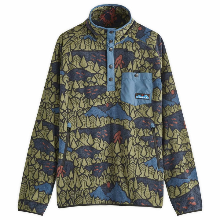 Photo: KAVU Men's Teannaway Snap Fleece in Sasquatch Twilight