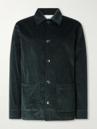 Gabriela Hearst - Javier Cotton-Corduroy Overshirt - Green