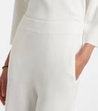 Max Mara Crêpe wide-leg pants