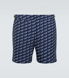 Orlebar Brown 007 Bulldog jacquard swim trunks