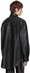 Nanushka Black Martin Jacket