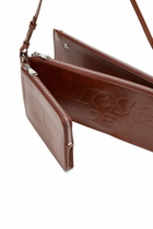 Diesel Flag-D-Modular logo-embossed shoulder bag - Shoulder Bags - Unisex - Brown