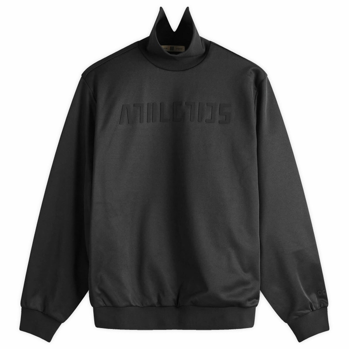 Photo: Adidas x FOG Women's Adidas x Fear Of God Athletics Womens Mock Neck Pullover in Black