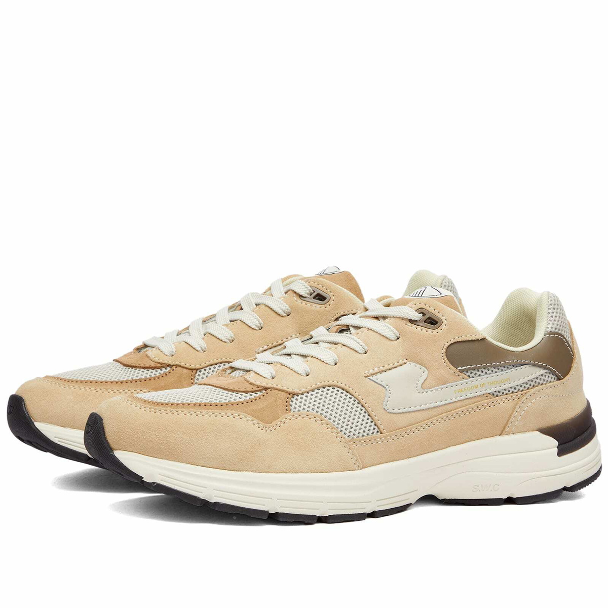 Stepney Workers Club Men's Amiel S-Strike Runner Sneakers in Sand ...