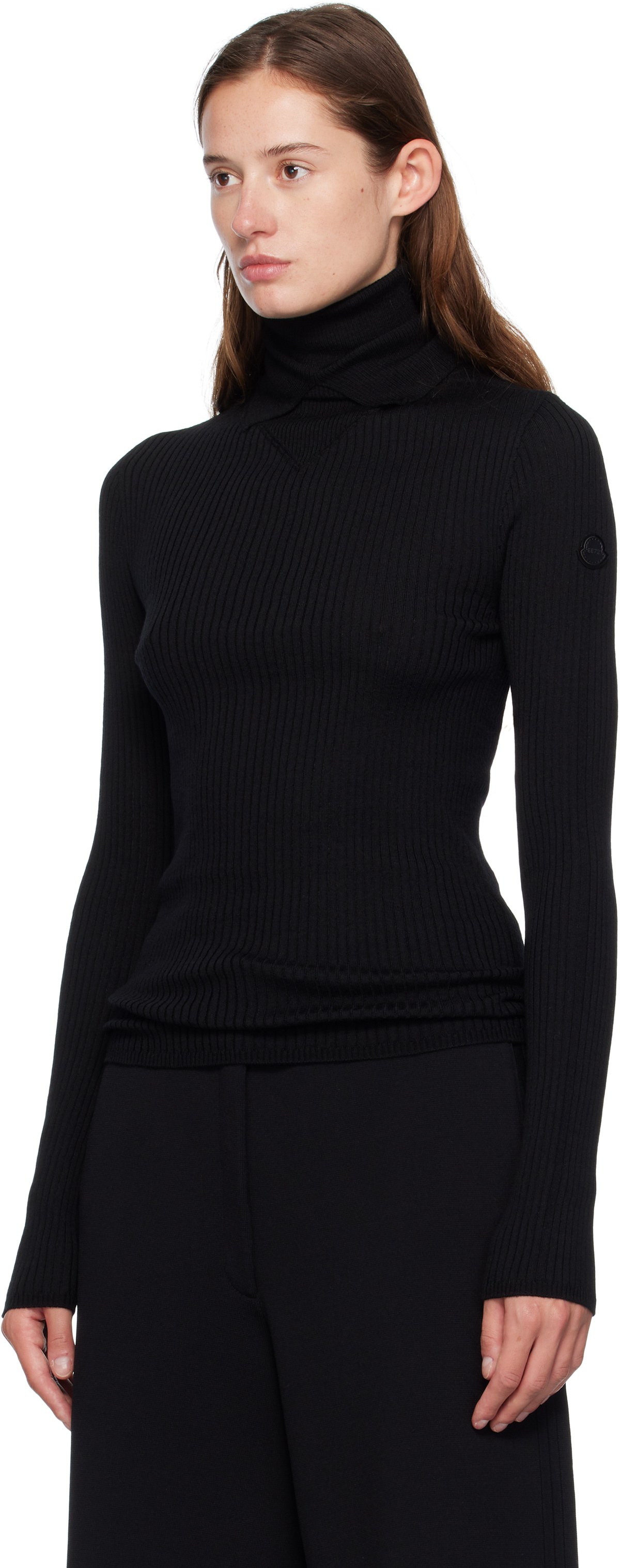 Moncler Genius Moncler x EE72 Black Wool Turtleneck