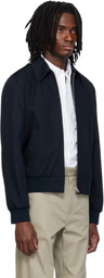 A.P.C. Navy Miles Bomber Jacket