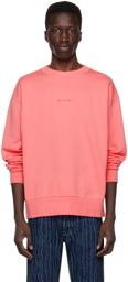 Marni Pink Rib Trim Sweatshirt