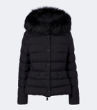 Moncler Grenoble Armoniques shearling-trimmed ski jacket