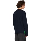 Valentino Navy Undercover Edition V Face UFO Sweater