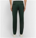 Berluti - Dark-Green Tapered Wool-Twill Suit Trousers - Green