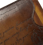Berluti - Makore Leather Billfold Wallet - Brown