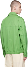 Nanushka Green Beno Jacket