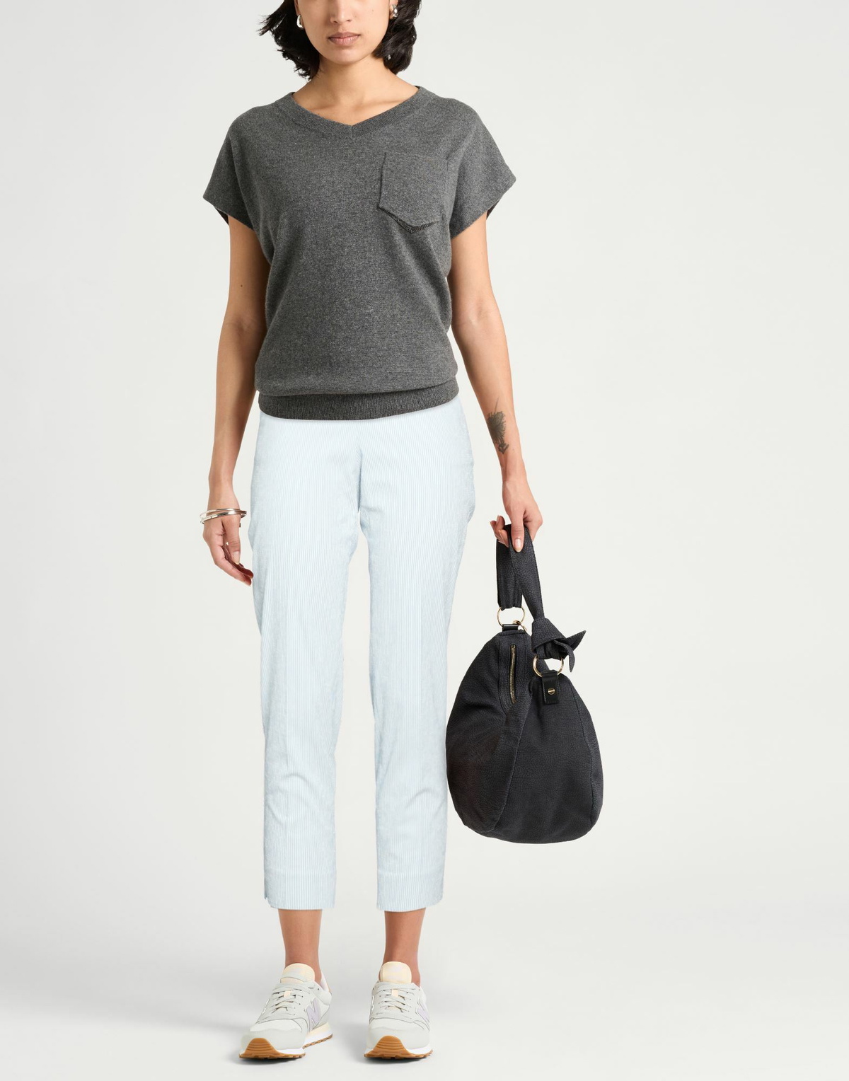 Peserico Easy Womens Pants Light in Blue