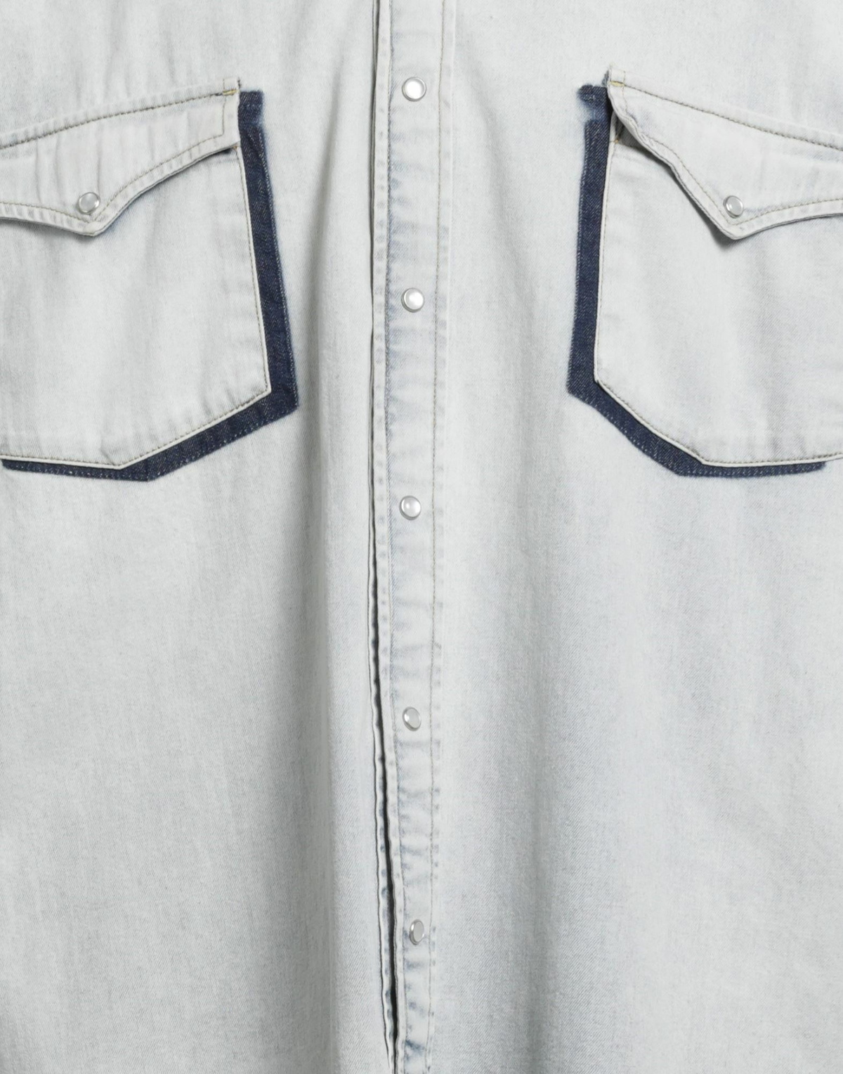 Maison Margiela Mens Denim shirt in Blue