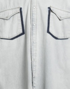 Maison Margiela Mens Denim shirt in Blue