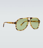 Gucci - Aviator acetate sunglasses
