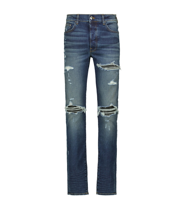Photo: Amiri - MX1 distressed skinny jeans