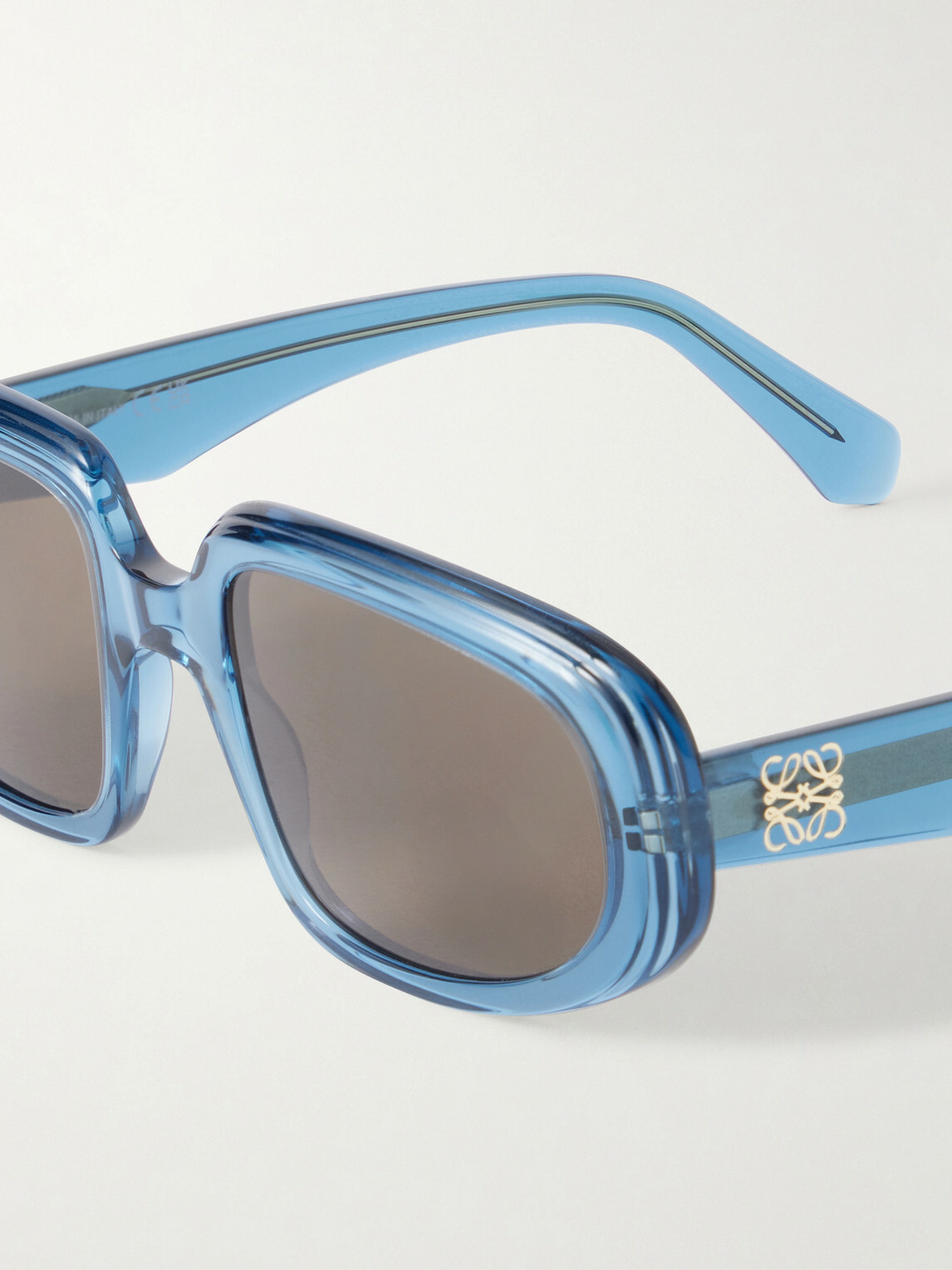 LOEWE - Anagram Round-Frame Acetate Sunglasses