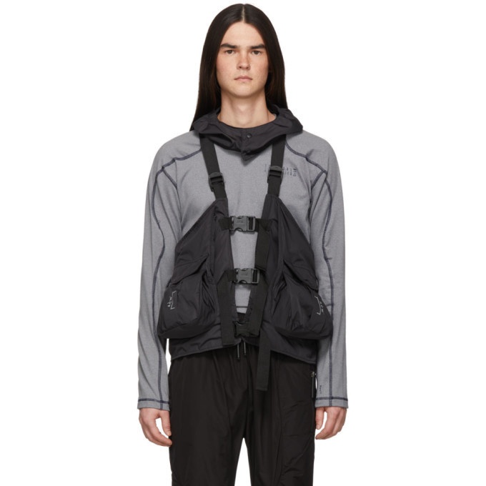 Photo: A-Cold-Wall* Black Gilet Backpack Vest