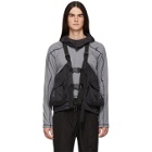 A-Cold-Wall* Black Gilet Backpack Vest